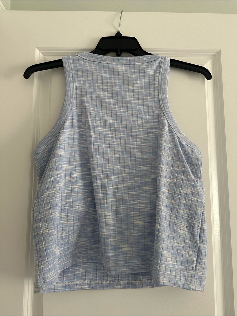 Lou & Grey Light Blue Ribbed Pattern Tank - Picture 2 of 4